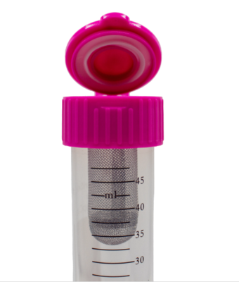 SnapCap Steel Extraction Strainer, non-sterile, 10 pcs(500 µm)
